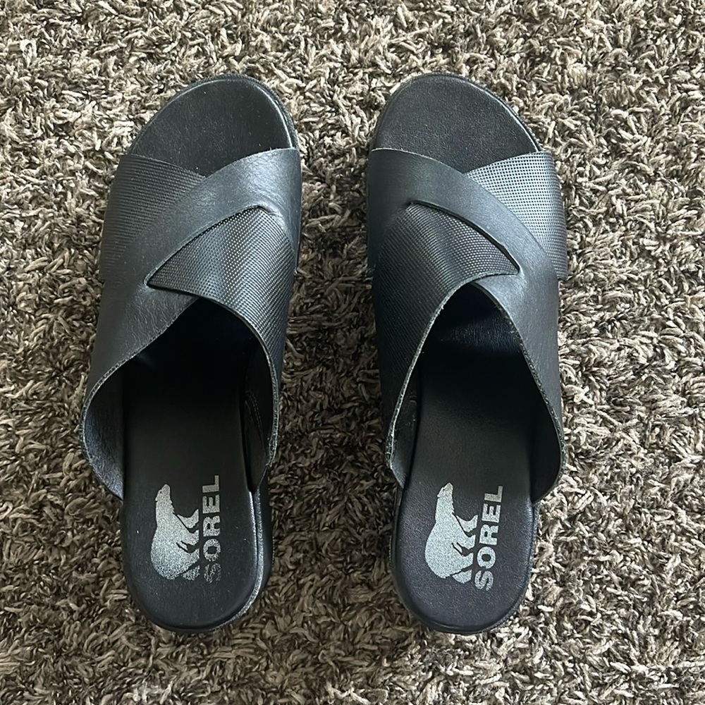 Sorel Cameron flatform mule